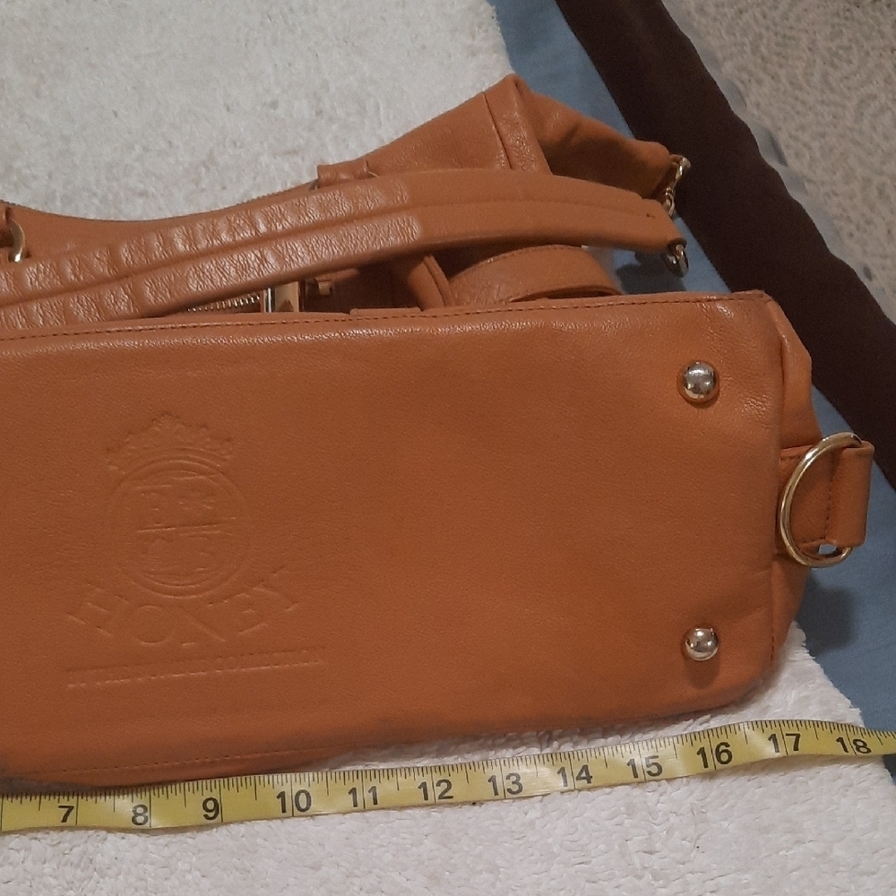 Honey By The Bumble Leather Satchel - Picture 8 of 12